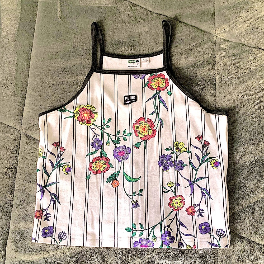 Puma Halter Neck Spaghetti Strap Top